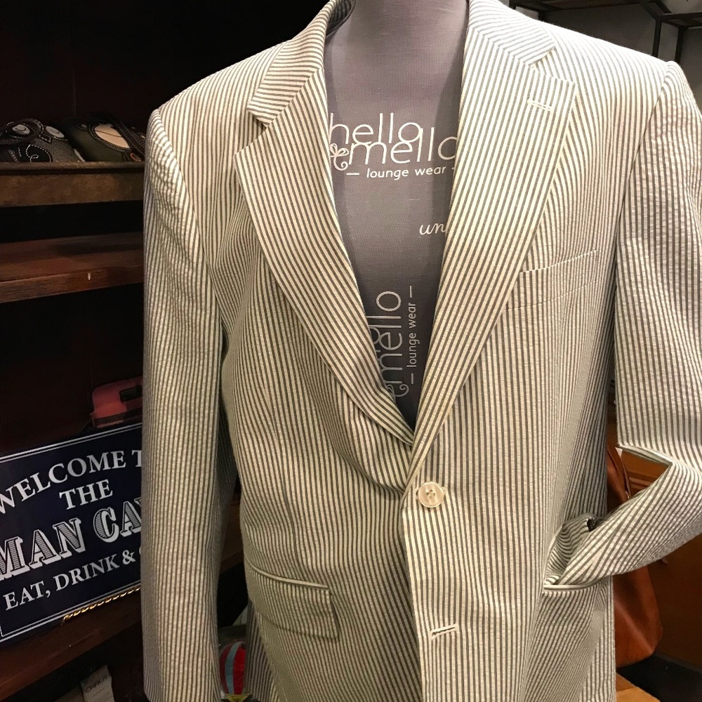 Brook Brothers Seersucker Sports Jacket